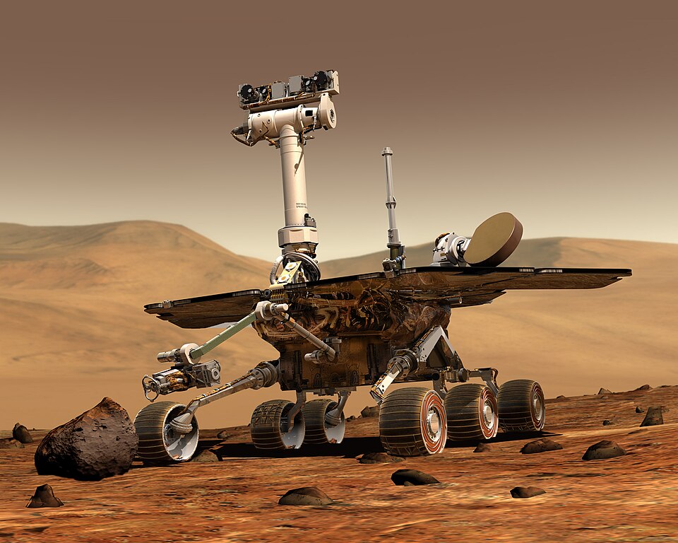 רכב מחקר על מאדים - NASA Mars Rover (מקור: ויקימדיה)